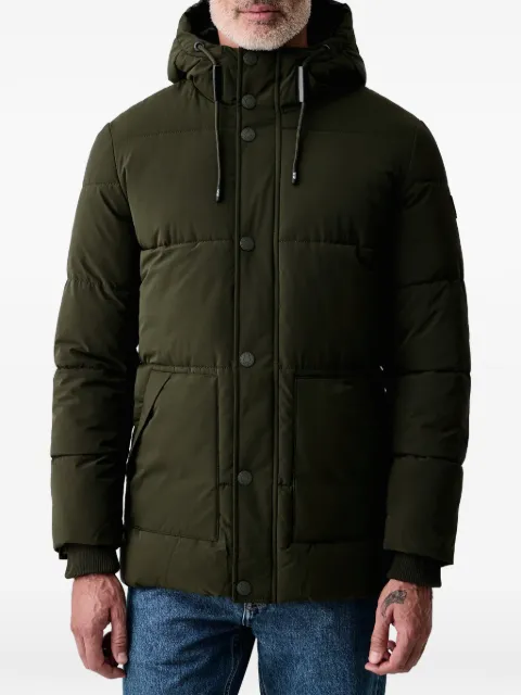 GUESS USA quilted hooded jacket