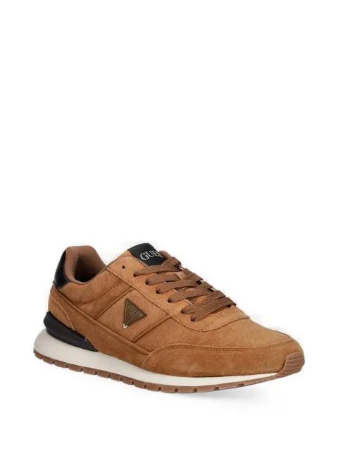GUESS USA Rexlor logo-plaque panelled sneakers