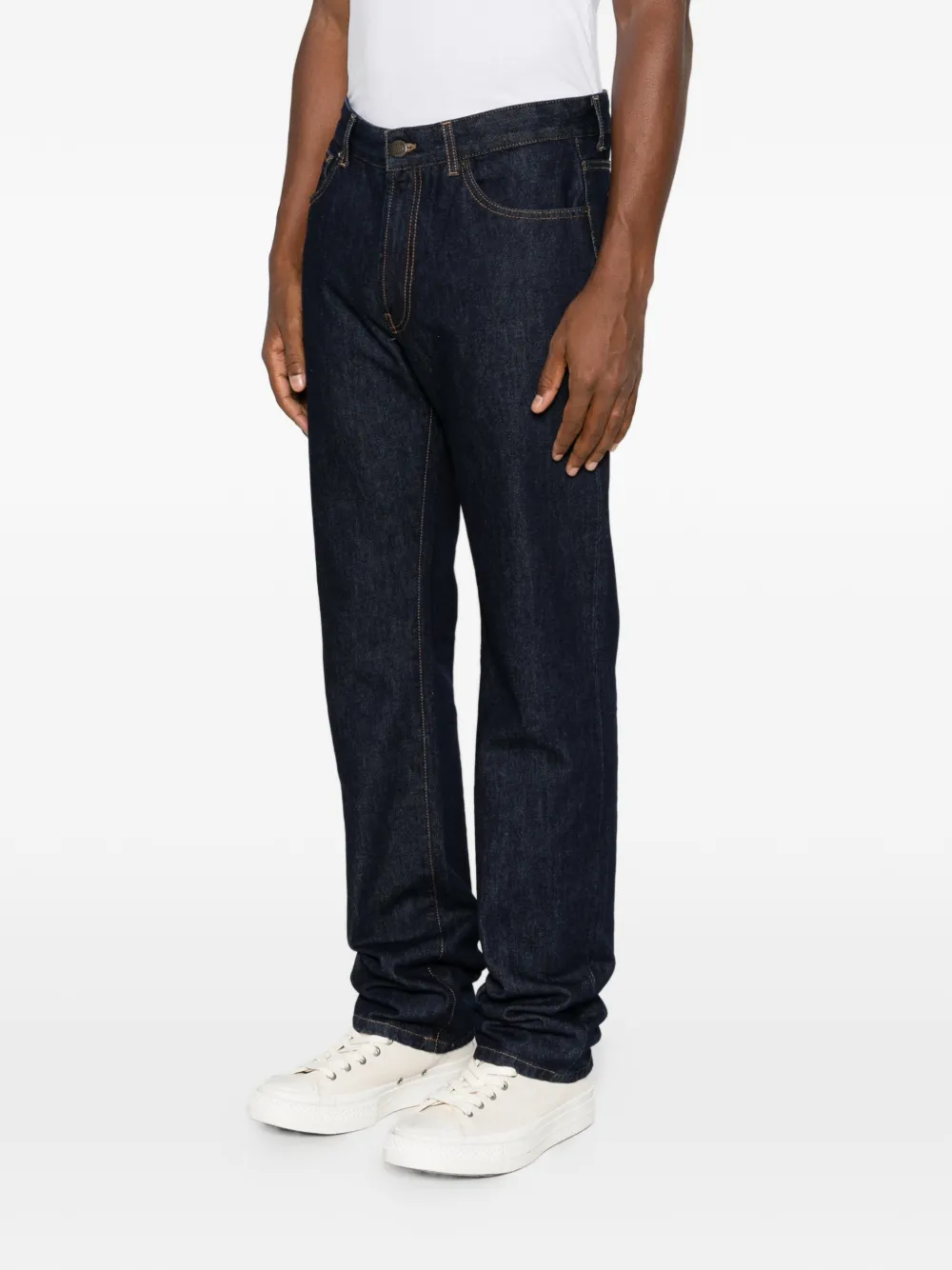 MC2 Saint Barth Legacy embroidered jeans Blauw