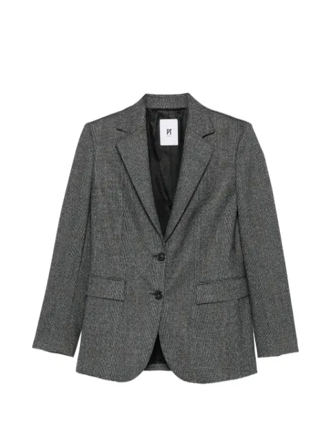 PT Torino Prince of Wales check wool blazer