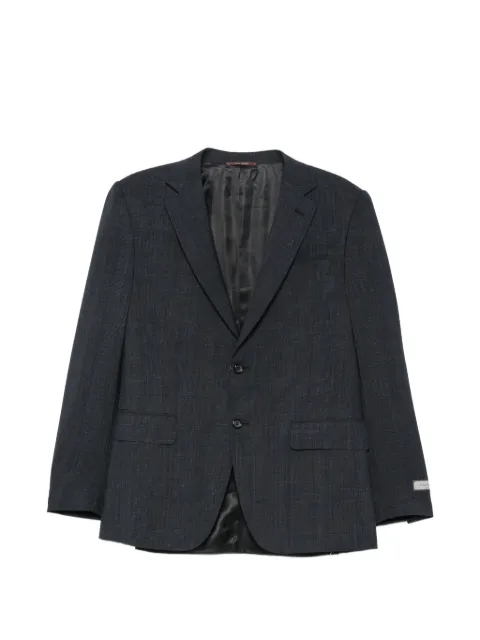 Canali Prince of Wales-check wool suit
