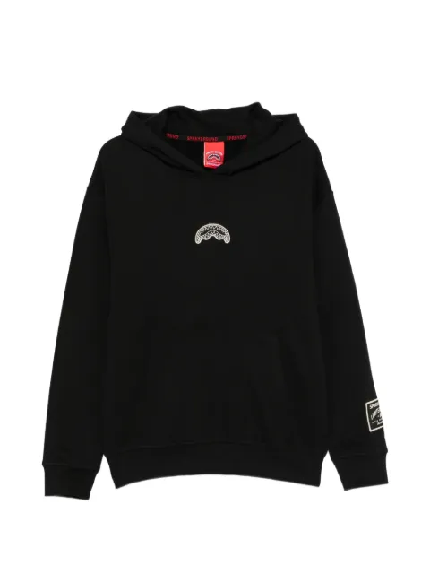 Sprayground Pure regular logo-patch hoodie