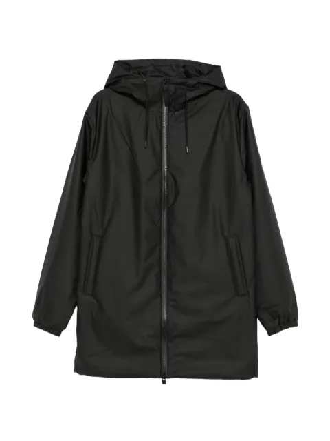 Rains Lohja hooded zip-up insulated coat