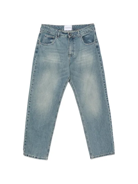 GOD SAVE DENIM faded straight-leg jeans