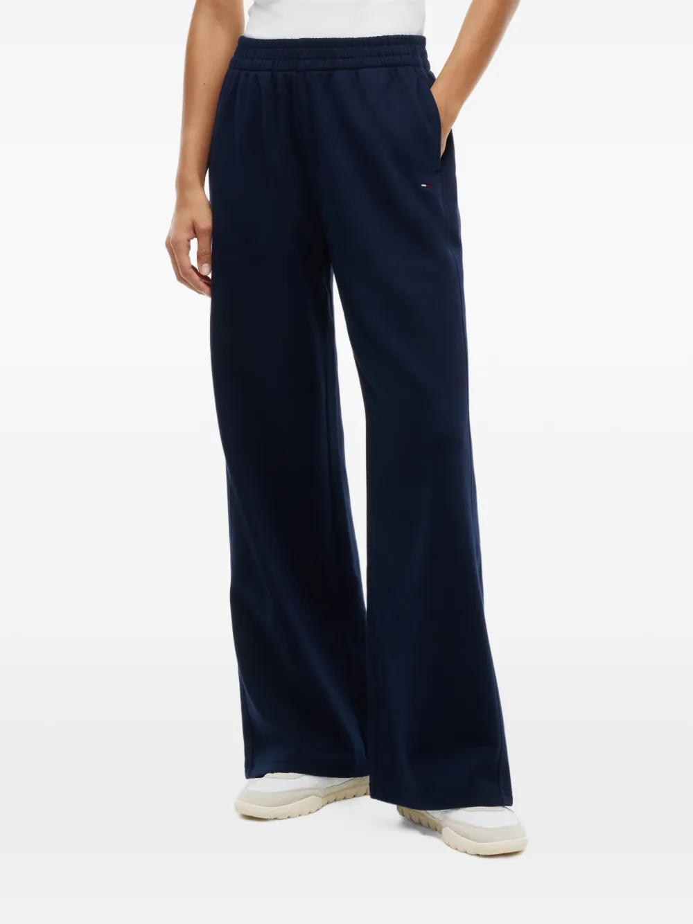 Tommy Hilfiger Trainingsbroek met geborduurd logo Blauw