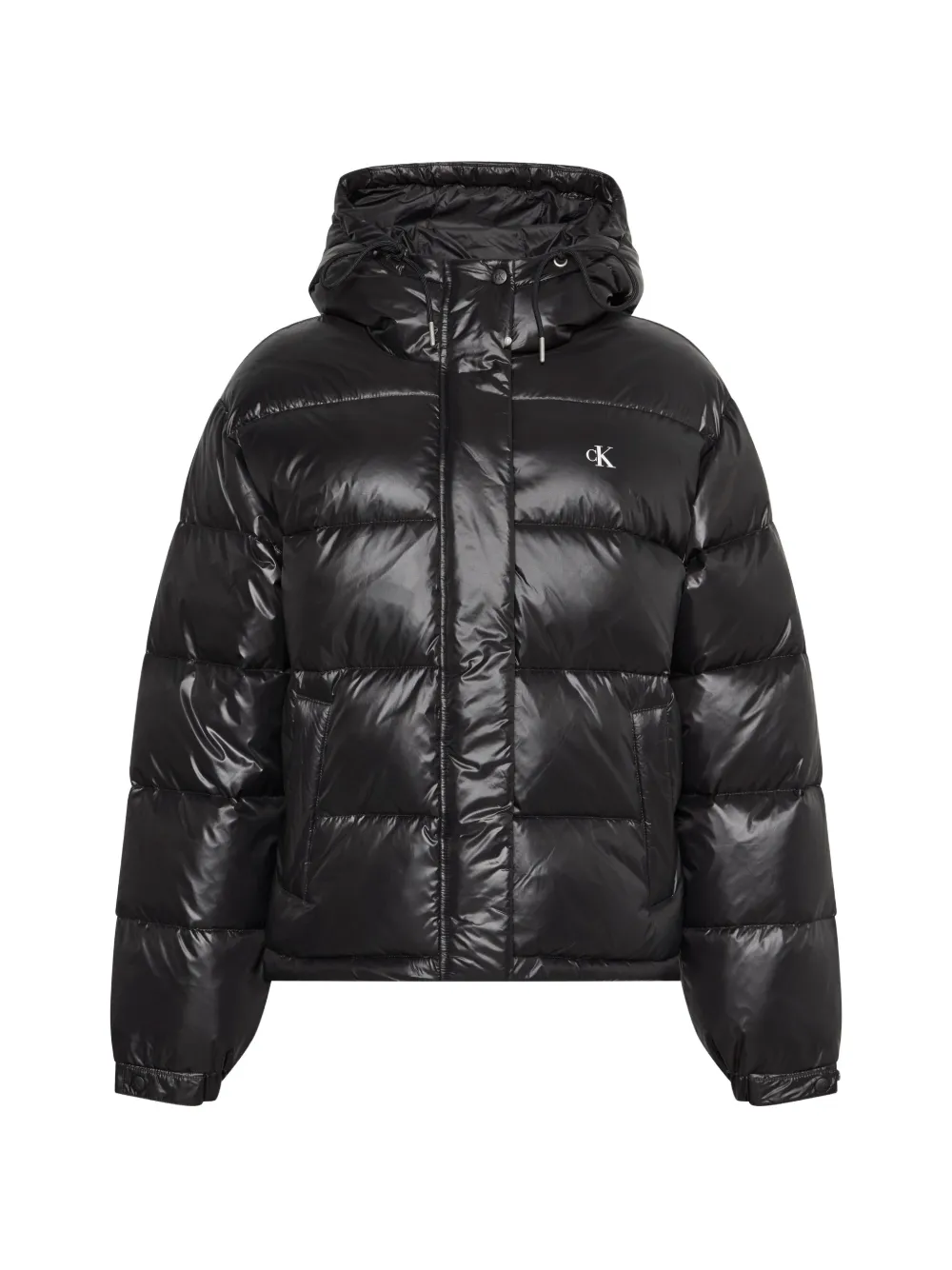 Calvin Klein hooded puffer jacket - Noir Calvin Klein hooded puffer jacket - Noir
