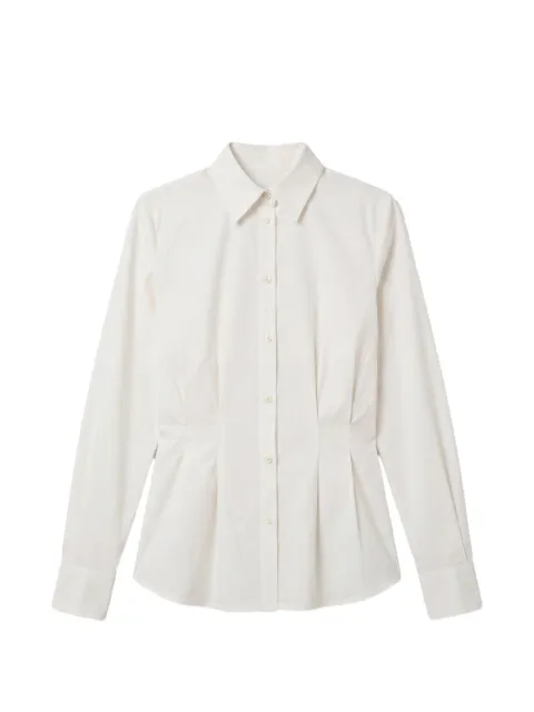 Calvin Klein pleated long-sleeve shirt