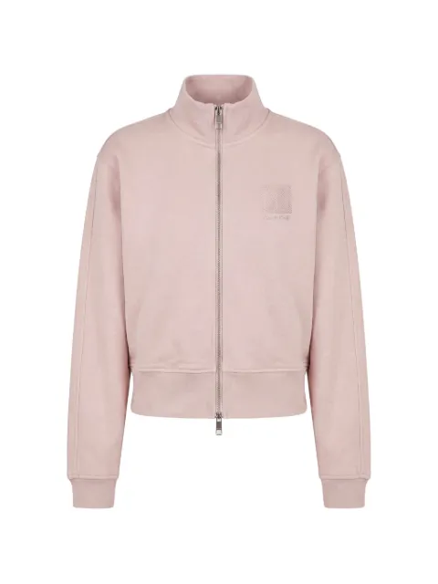 Calvin Klein sudadera con logo bordado y cremallera