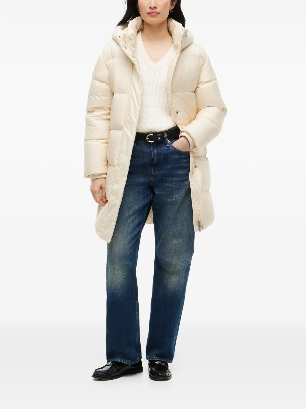 Tommy Hilfiger Gewatteerde jas Beige
