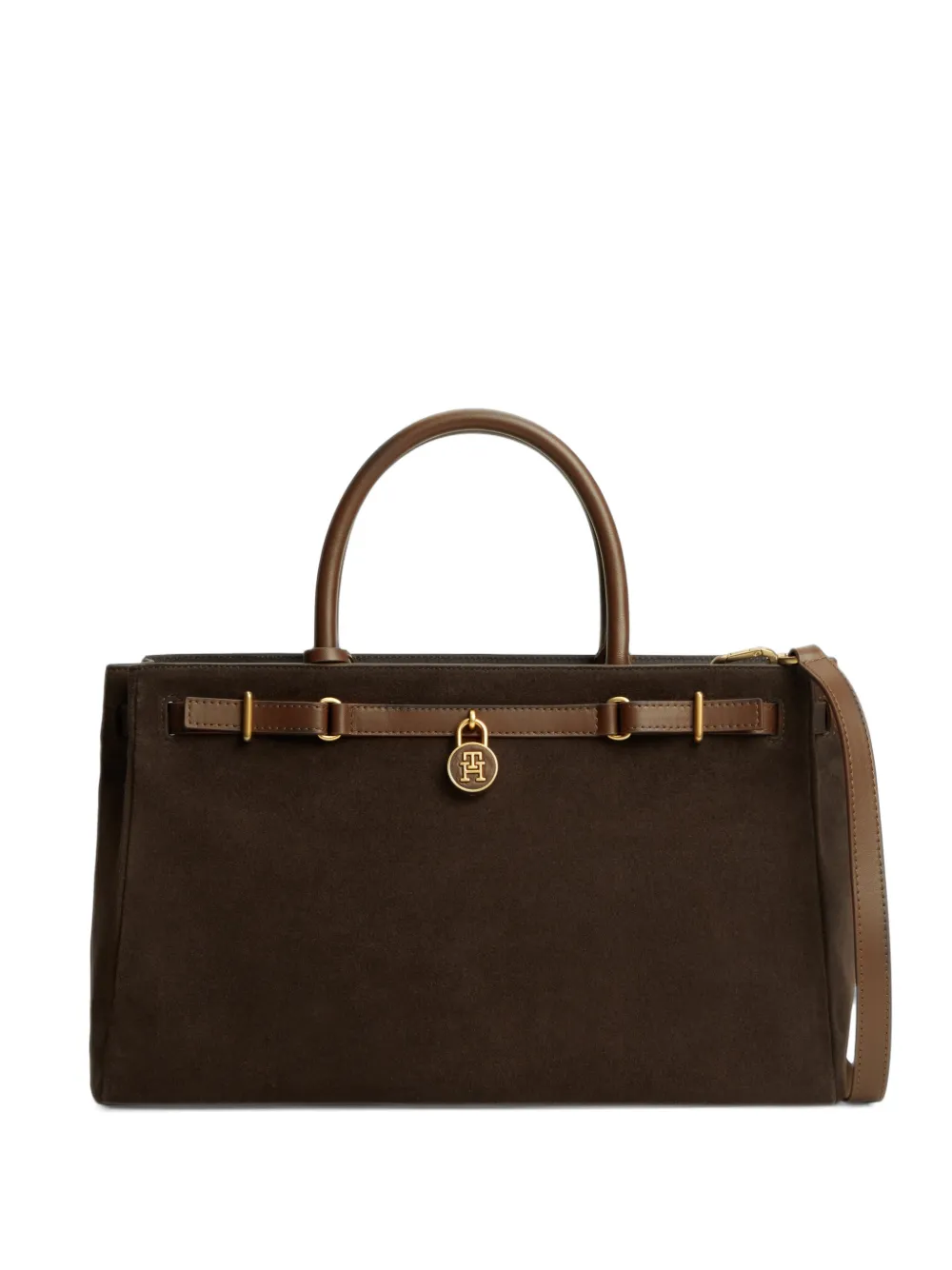 Tommy Hilfiger The American Icon suede tote bag