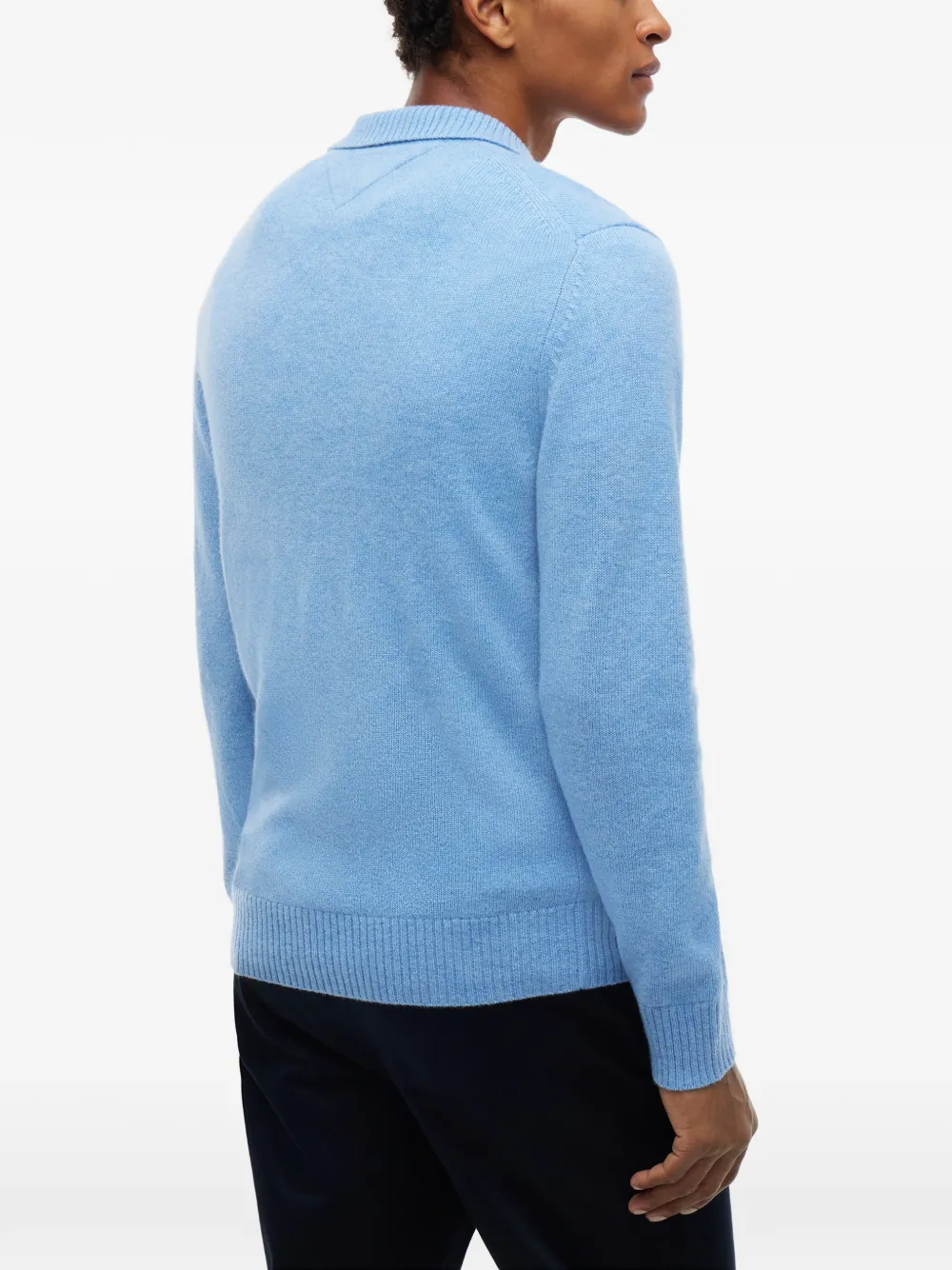 Tommy Hilfiger Poloshirt met geborduurd logo Blauw