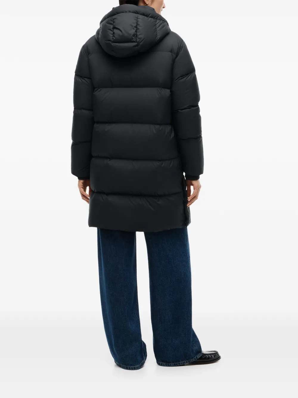 Tommy Hilfiger Gewatteerde jas Zwart