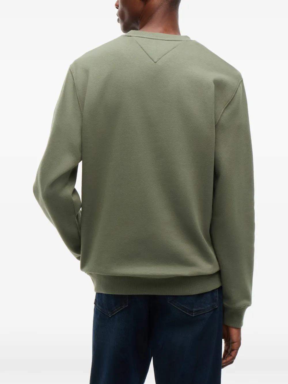Tommy Hilfiger Sweater met geborduurd logo Groen