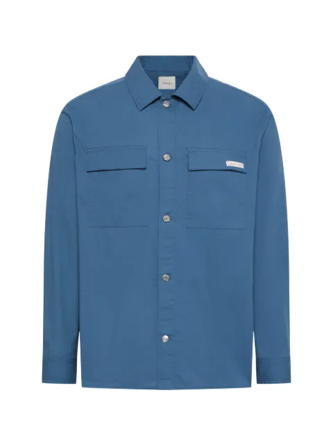 Calvin Klein flap-pockets shirt