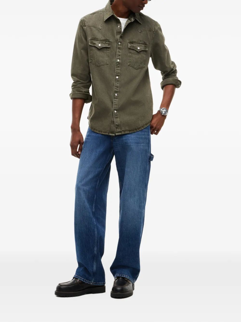Tommy Hilfiger Denim overhemd Groen