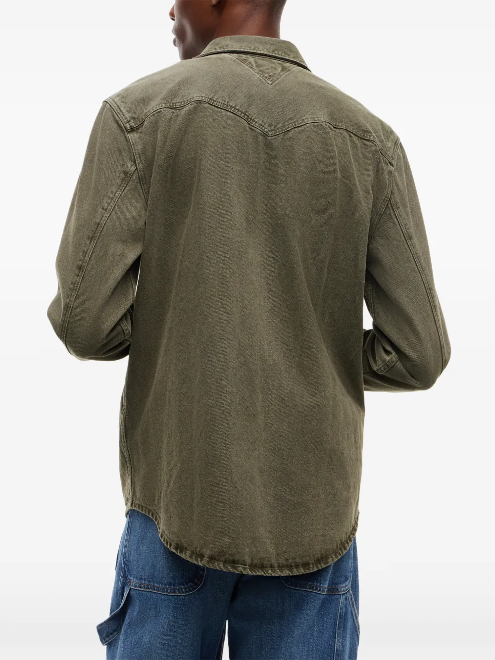 Tommy Hilfiger Denim overhemd Groen