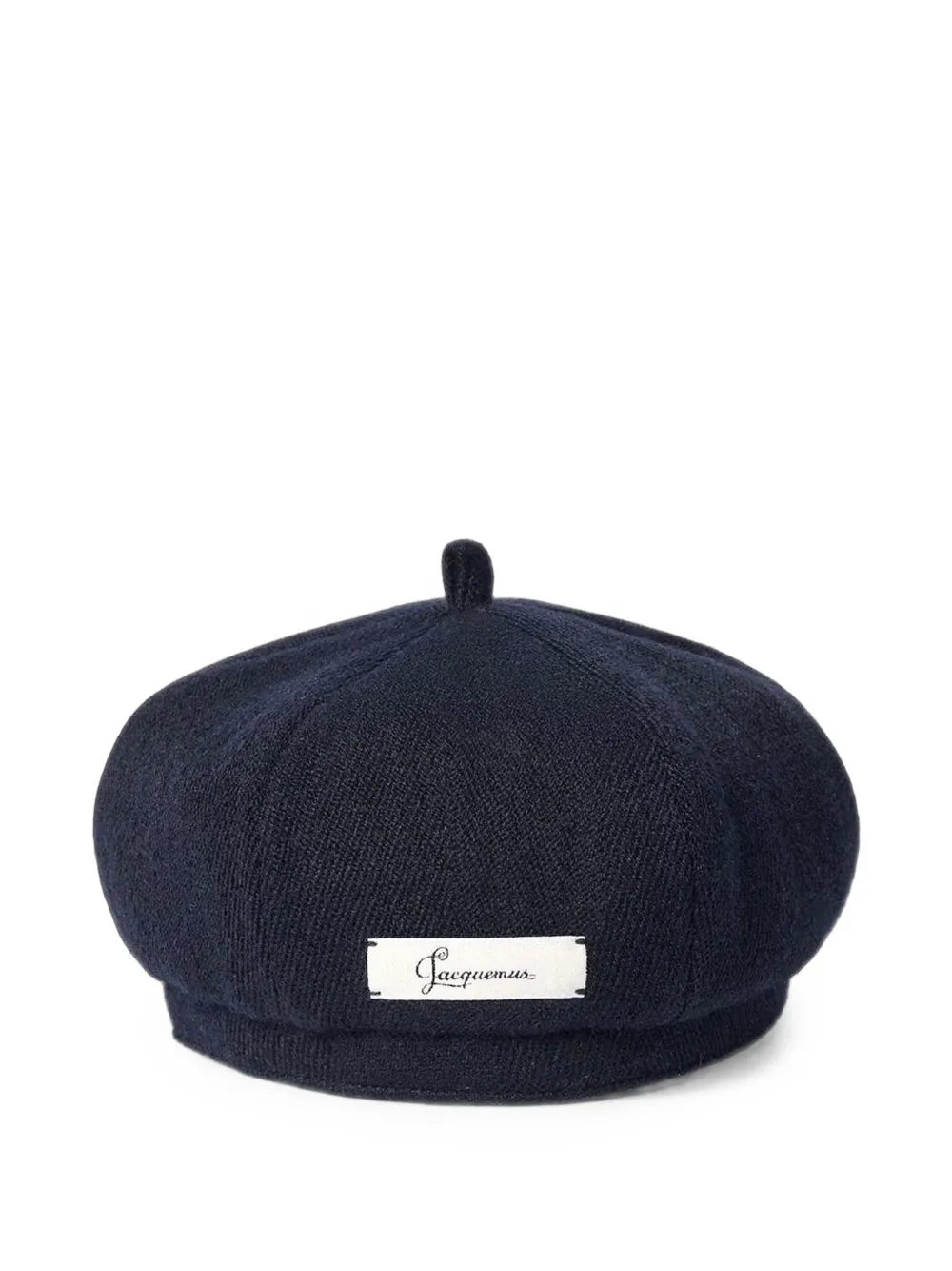 Jacquemus The Cavallo Beret In Dark Navy
