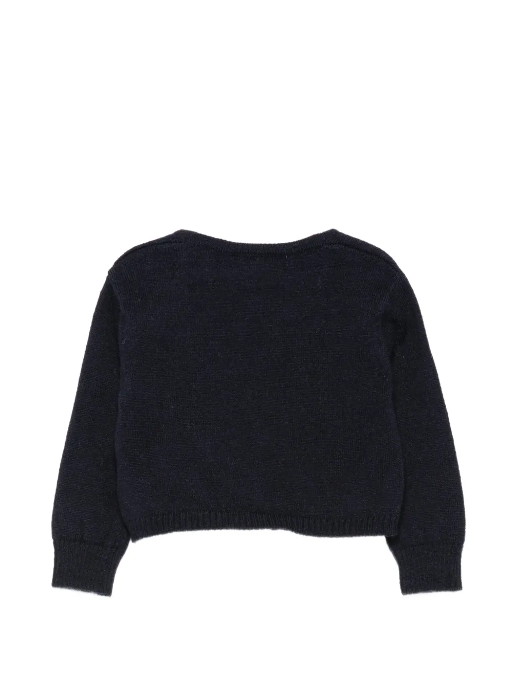 Mariella Ferrari button-up knitted cardigan Blauw