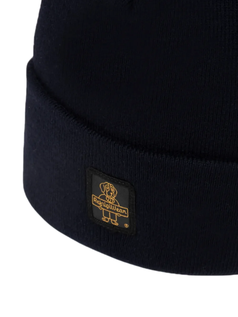 Refrigiwear Clark muts met logo-patch Blauw