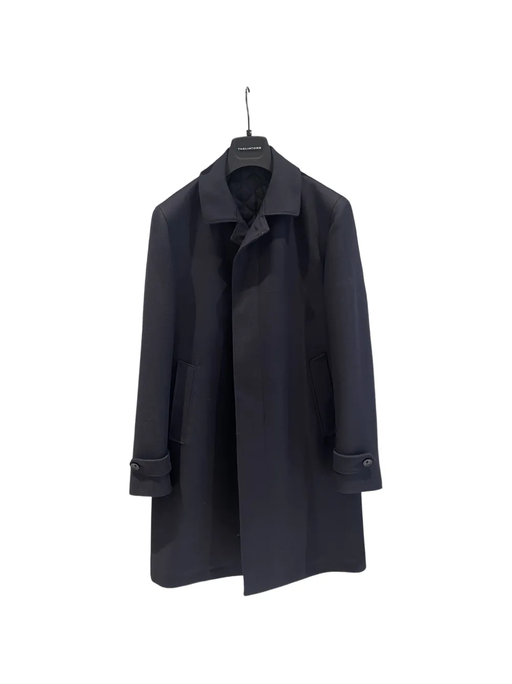 Tagliatore button-cuff single-breasted coat - Blu