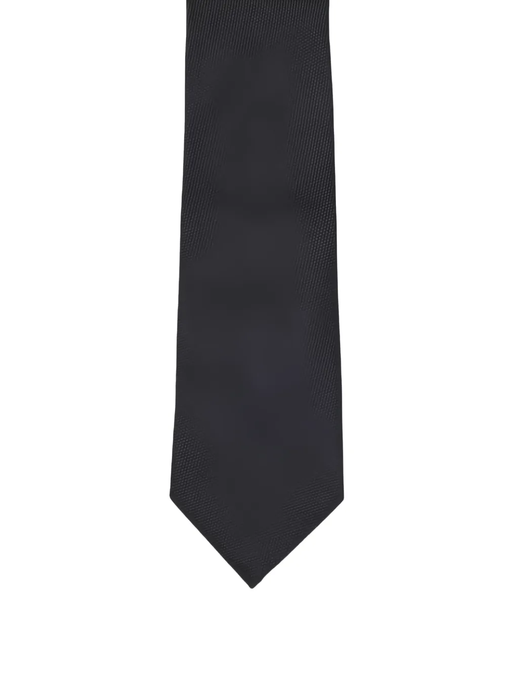 BOSS woven silk tie - Blu