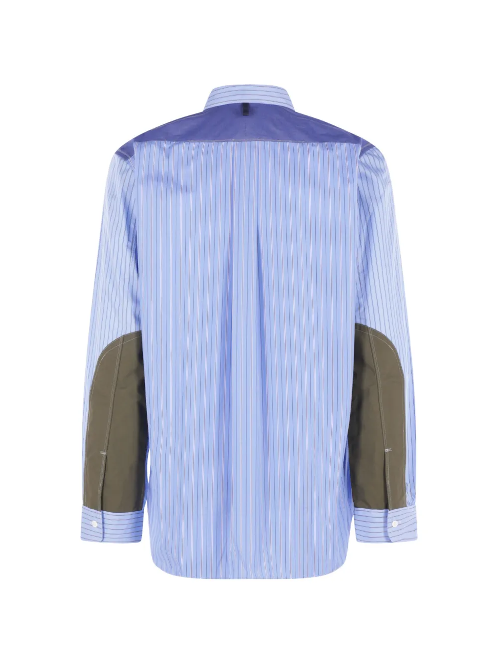 Junya Watanabe MAN striped shirt Blauw