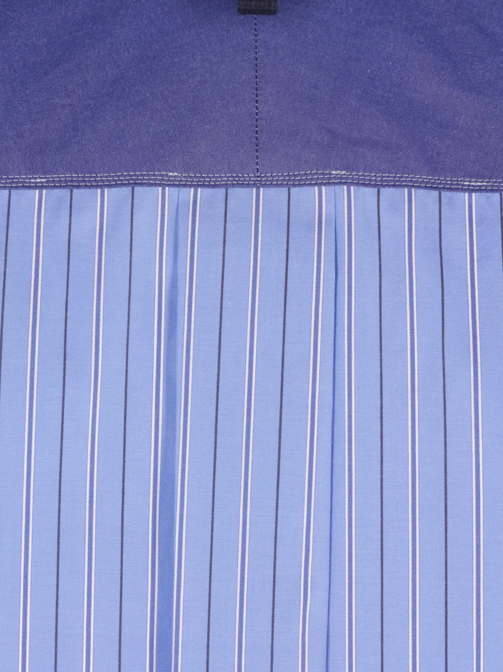Junya Watanabe MAN striped shirt Blauw