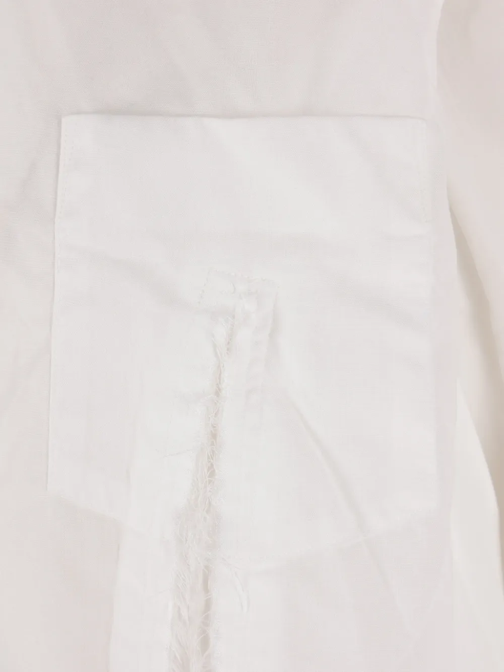 Comme Des Garçons long-sleeve shirt Wit