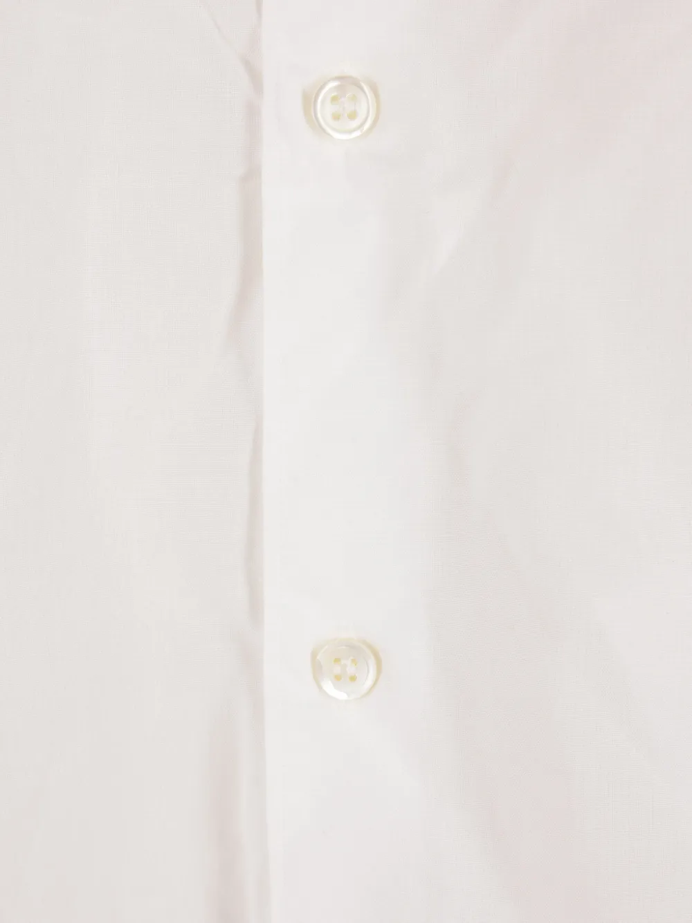 Comme Des Garçons long-sleeve shirt Wit