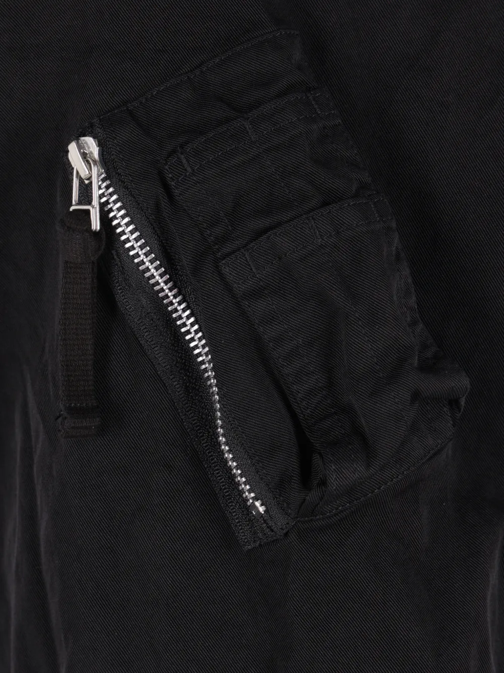 Comme des Garçons Homme Jack met ritsdetail Zwart