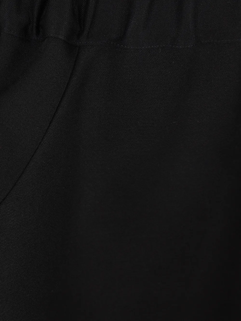 Comme Des Garçons Asymmetrische midi-rok Zwart