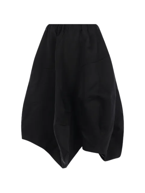 Comme Des Garçons asymmetric midi skirt