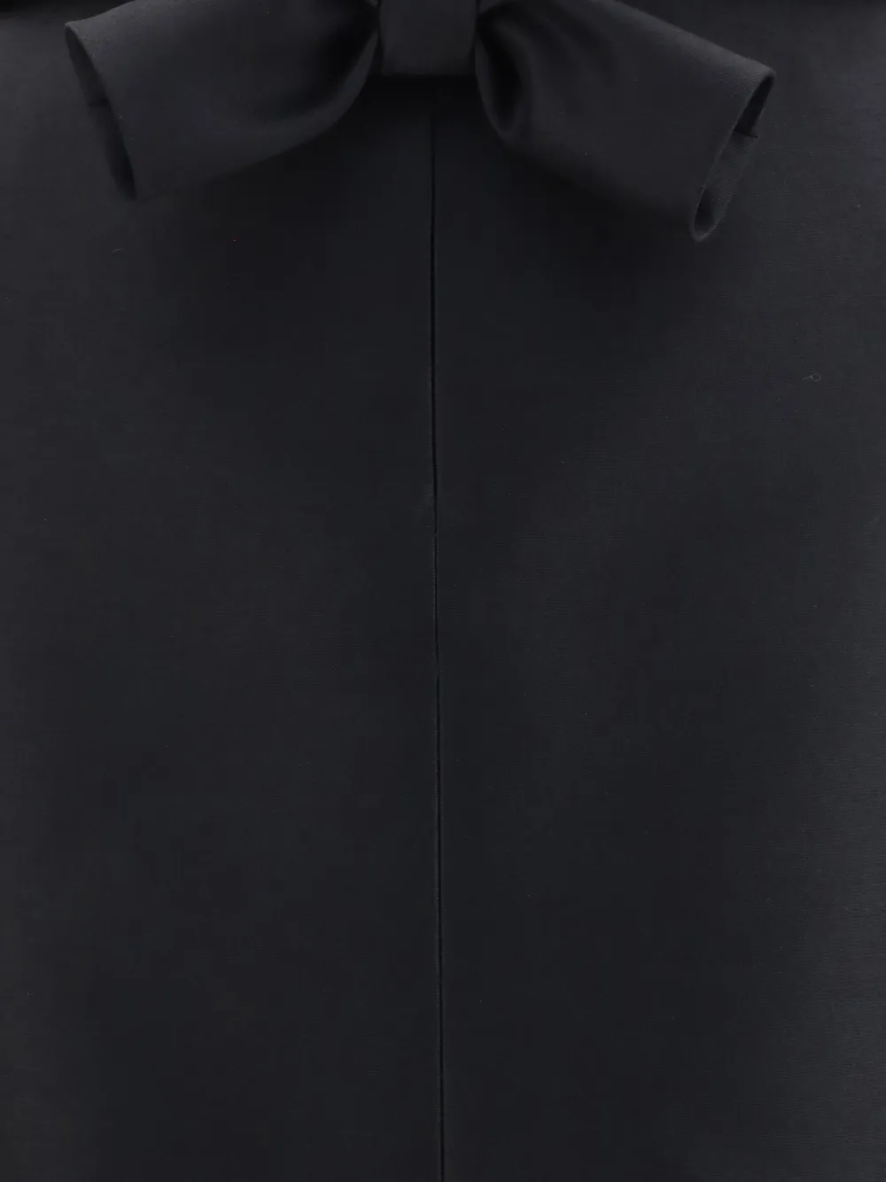 Balenciaga Top met asymmetrische zoom en strikdetail Zwart