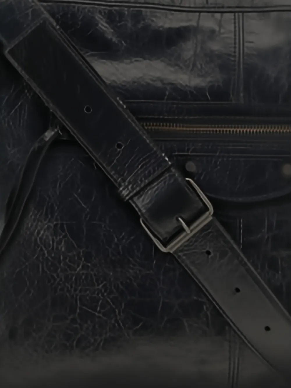 Balenciaga Grote Le City Moto tas Zwart