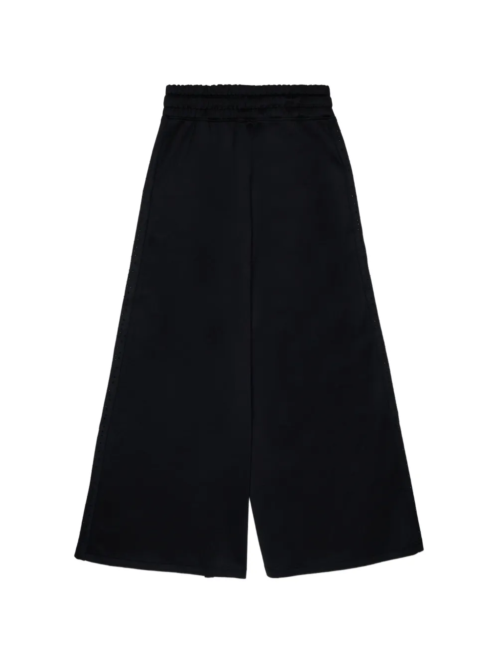 Diesel Kids embellished wide-leg track pants Zwart
