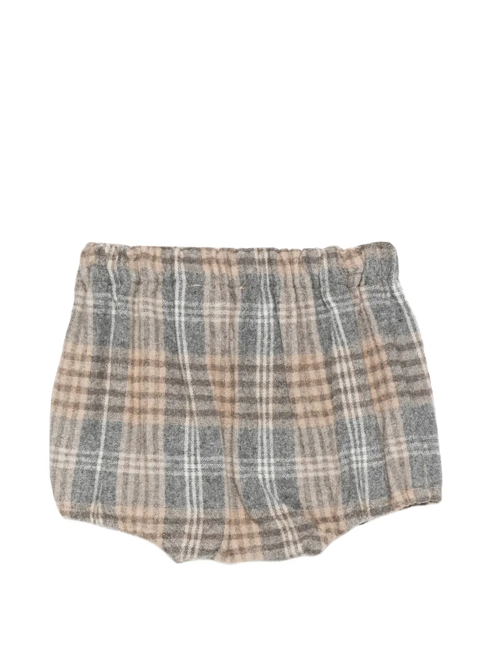 Mariella Ferrari tartan-check bloomers Grijs