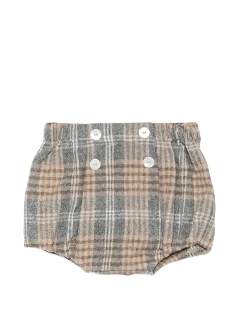 Mariella Ferrari tartan-check bloomers
