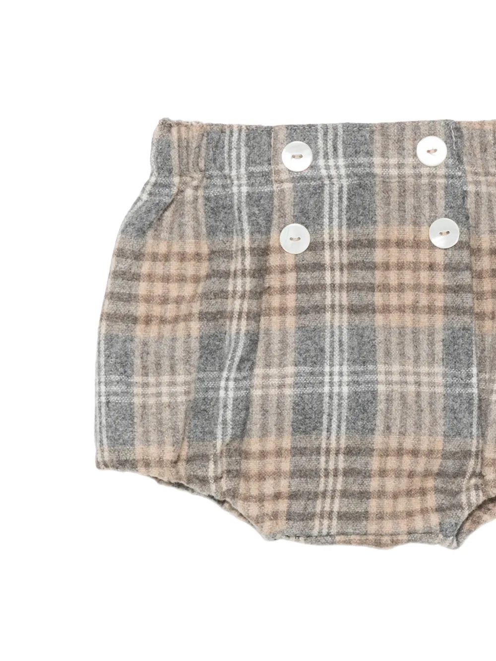 Mariella Ferrari tartan-check bloomers Grijs
