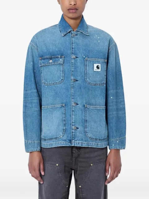 Carhartt WIP OG Michigan paint-splatter denim jacket