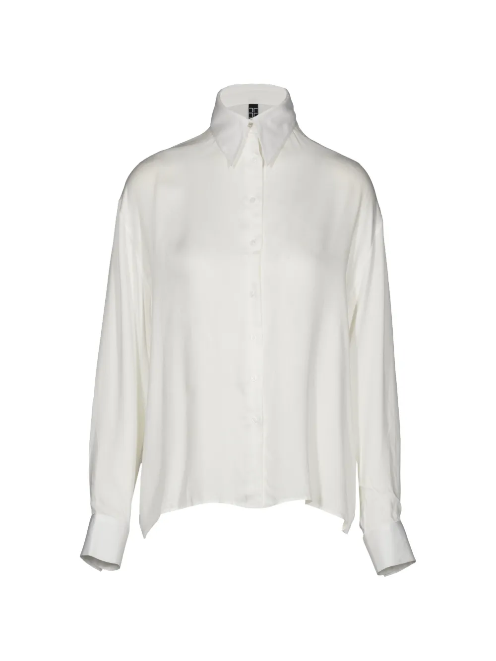 Tessitura crystal-embellished oversized shirt