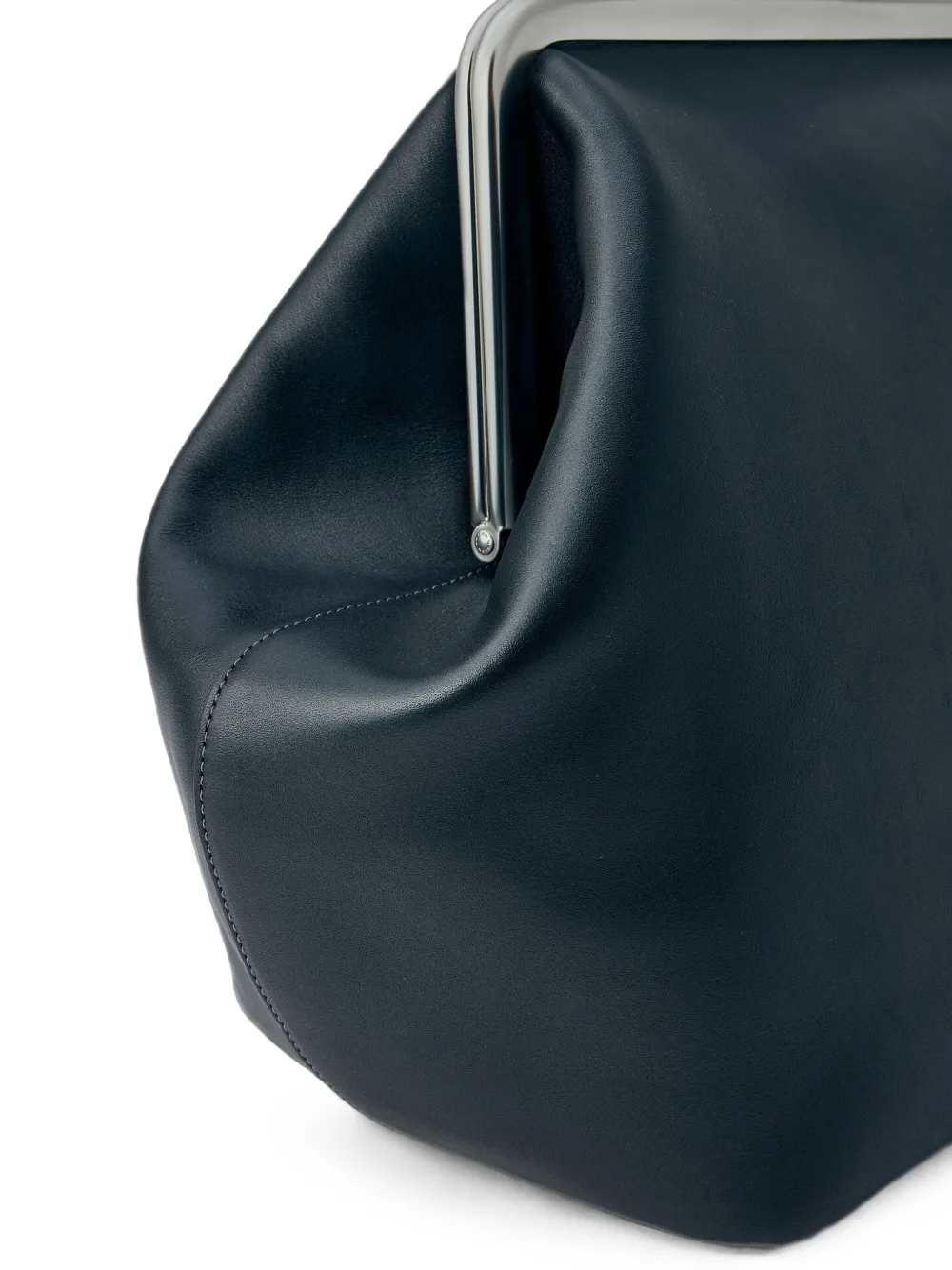 Coach Grote Kisslock clutch Zwart