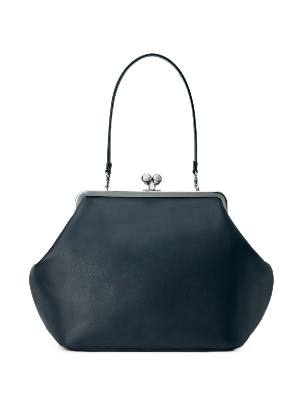 Coach Grote Kisslock clutch Zwart
