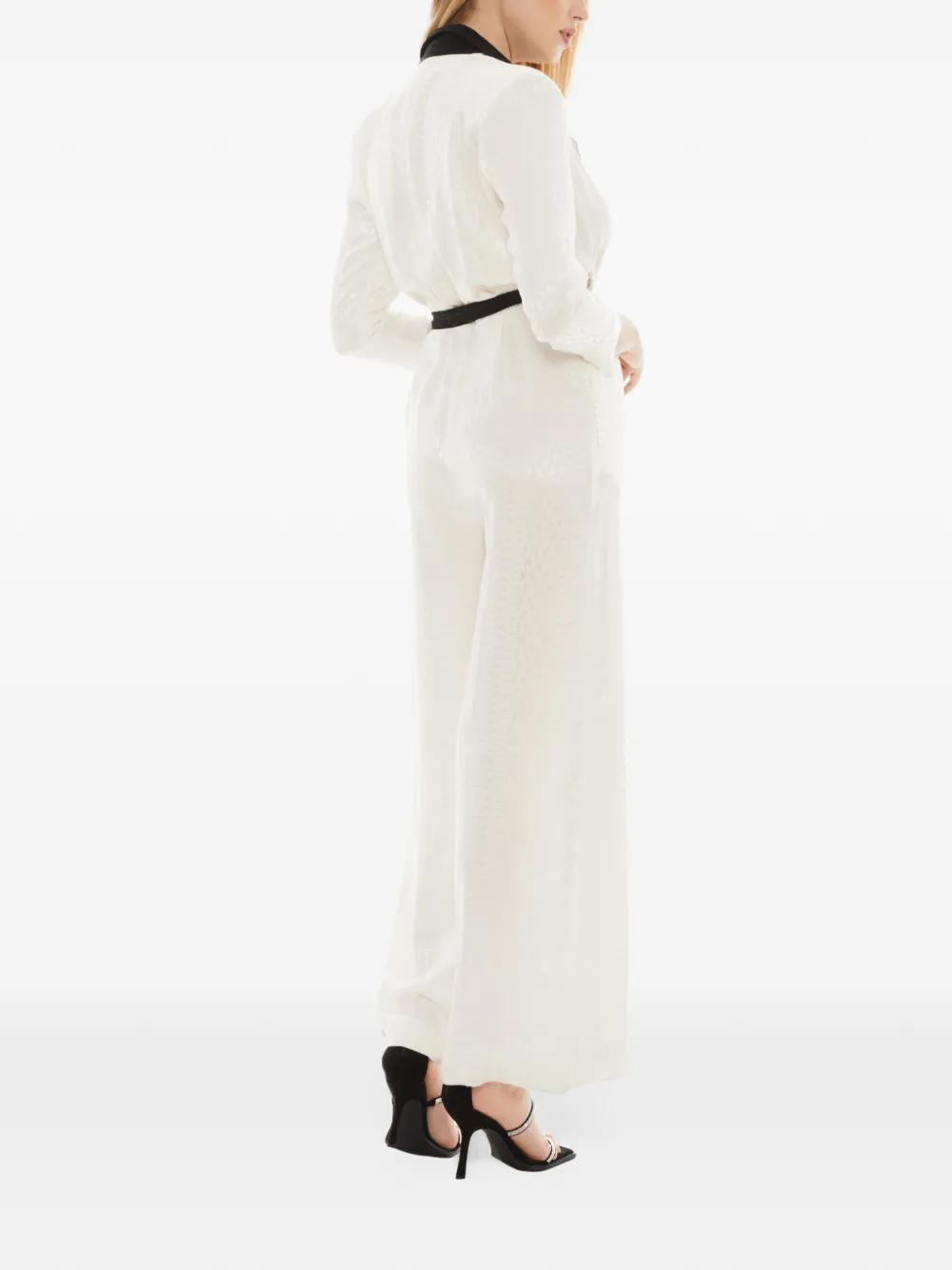 Tessitura Rings jumpsuit Wit