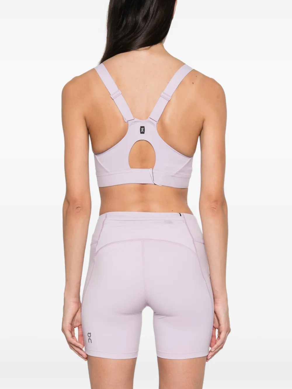 On Performance sports bra Paars
