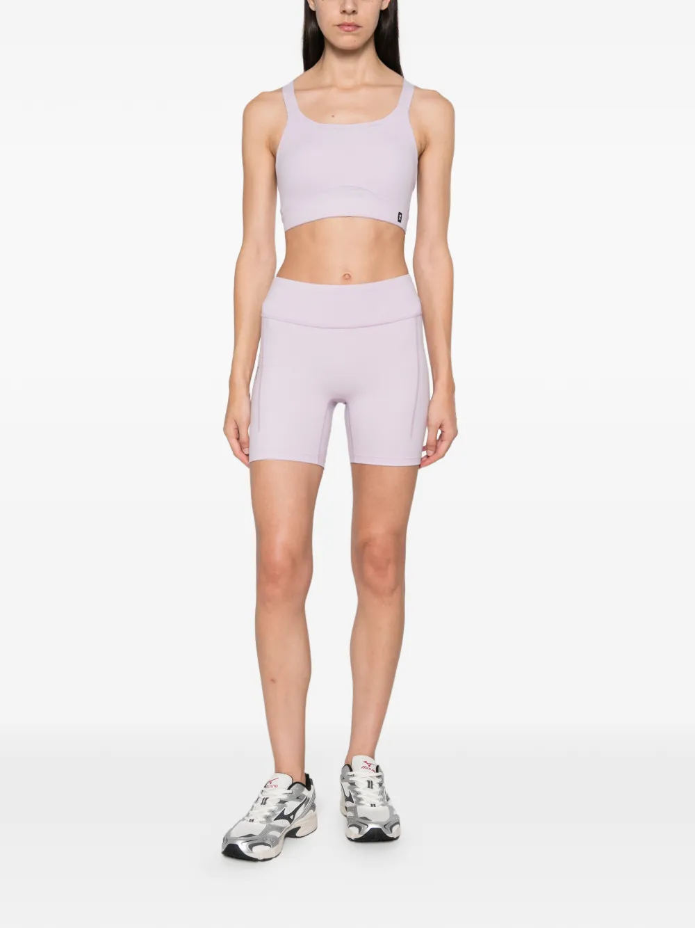 On Performance sports bra Paars