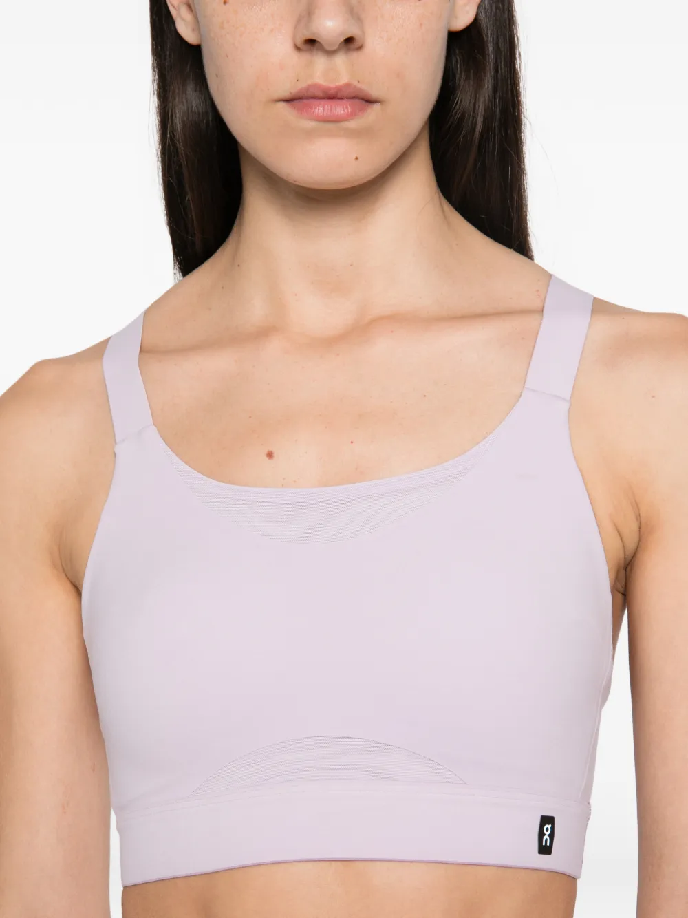 On Performance sports bra Paars