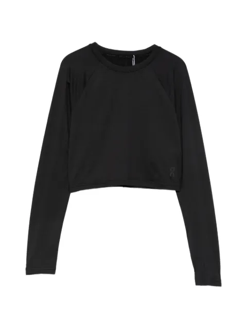 On  Studio cropped long-sleeve T-shirt