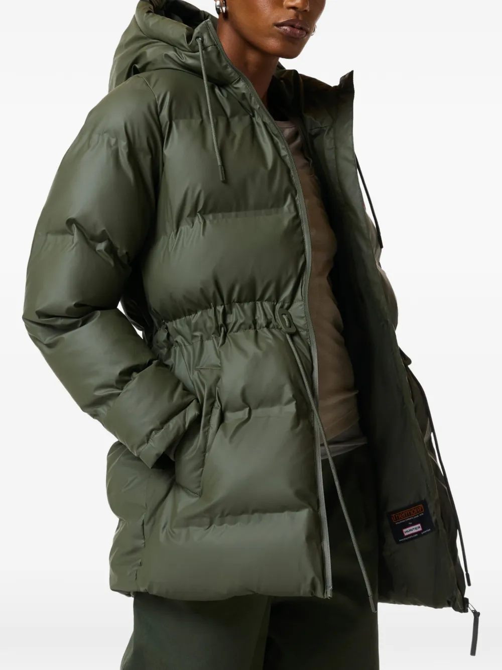 Hunter Elements Lemhi sonic-welded jacket Groen