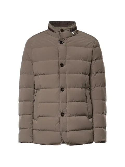 Moorer quilted button-up jacket