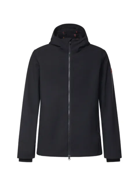 Save The Duck logo-patch hooded jacket